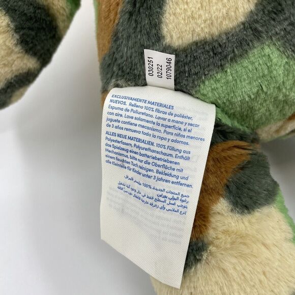 Build-A-Bear Great Wolf Lodge Camo Wolf Plush Camouflage 2022 Stuffed Animal - Picture 9 of 11
